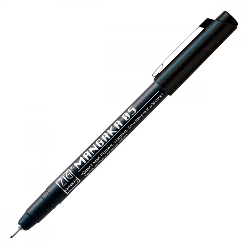 Caneta Nanquim Kuretake Mangaka 0.5mm